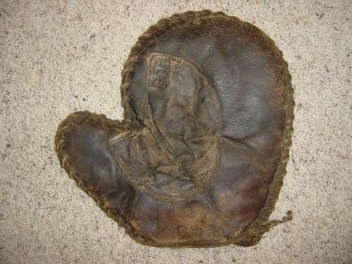 A.J. Reach Patched Palm Basemitt Front